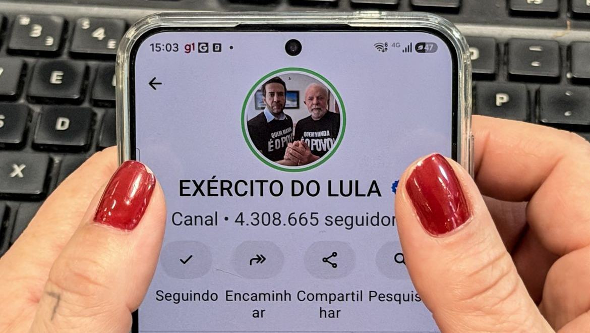Canal Exército do Lula volta ao ar após registro no TSE