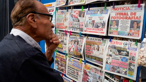 Eleição no Peru: Sánchez à frente de Fujimori por apenas 19 mil votos