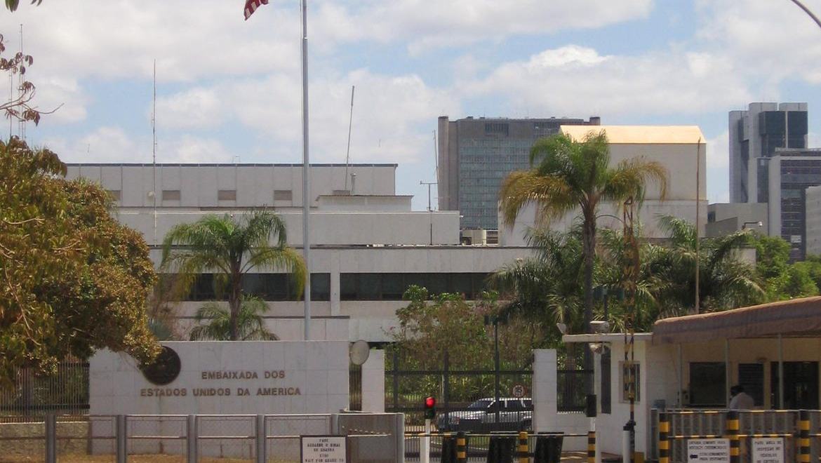 Polícia Federal investiga suposta ameaça à embaixada dos EUA