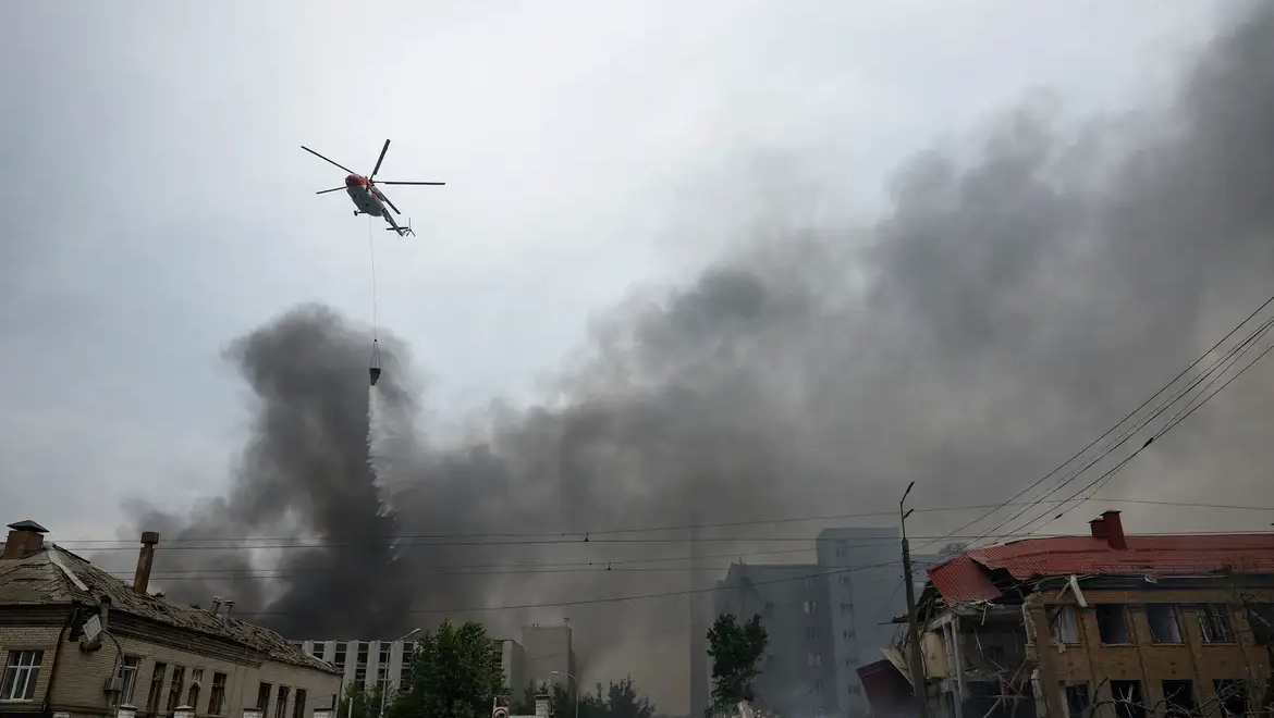Rússia ataca Kiev após breve pausa para visita de enviados dos EUA