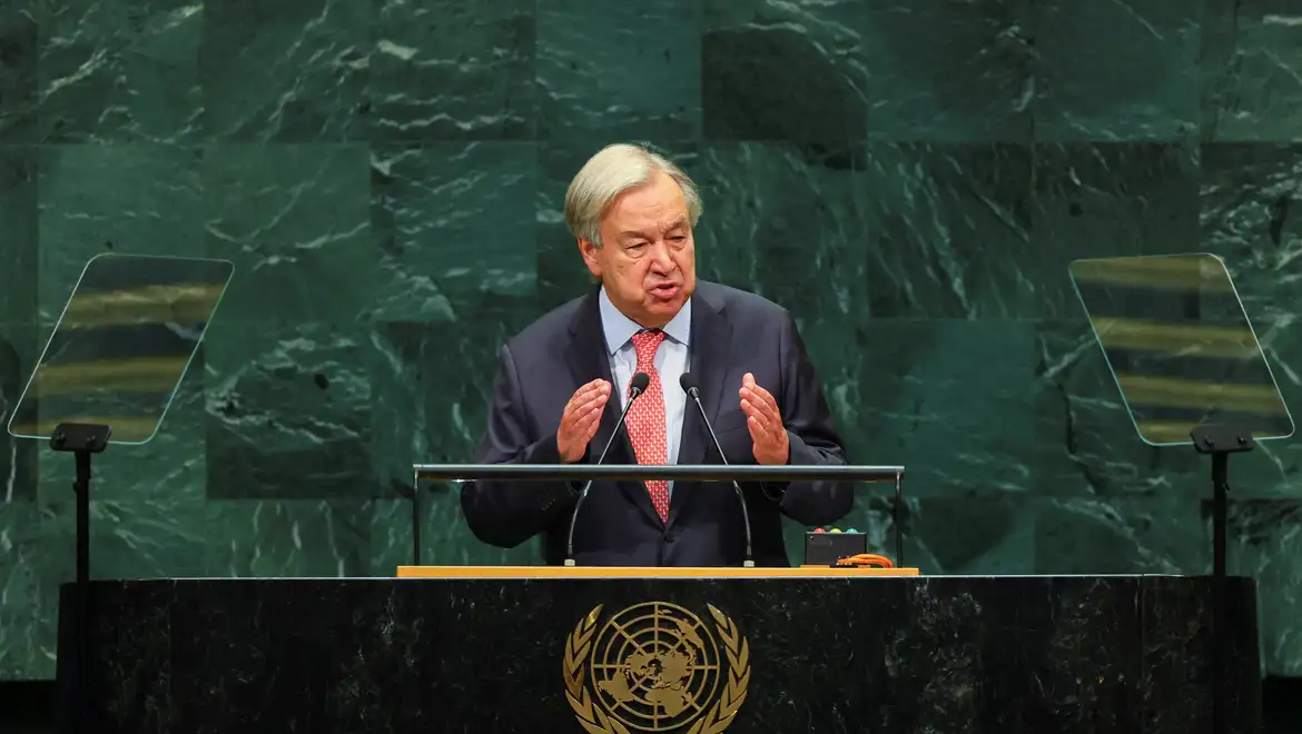 Secretário-geral da ONU alerta para avanço de guerras e riscos da IA